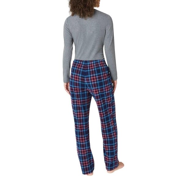 NEW Eddie Bauer Plus Size 3 piece Waffle Knit Henley Shorts pants PJs Pajama set - Picture 2 of 5